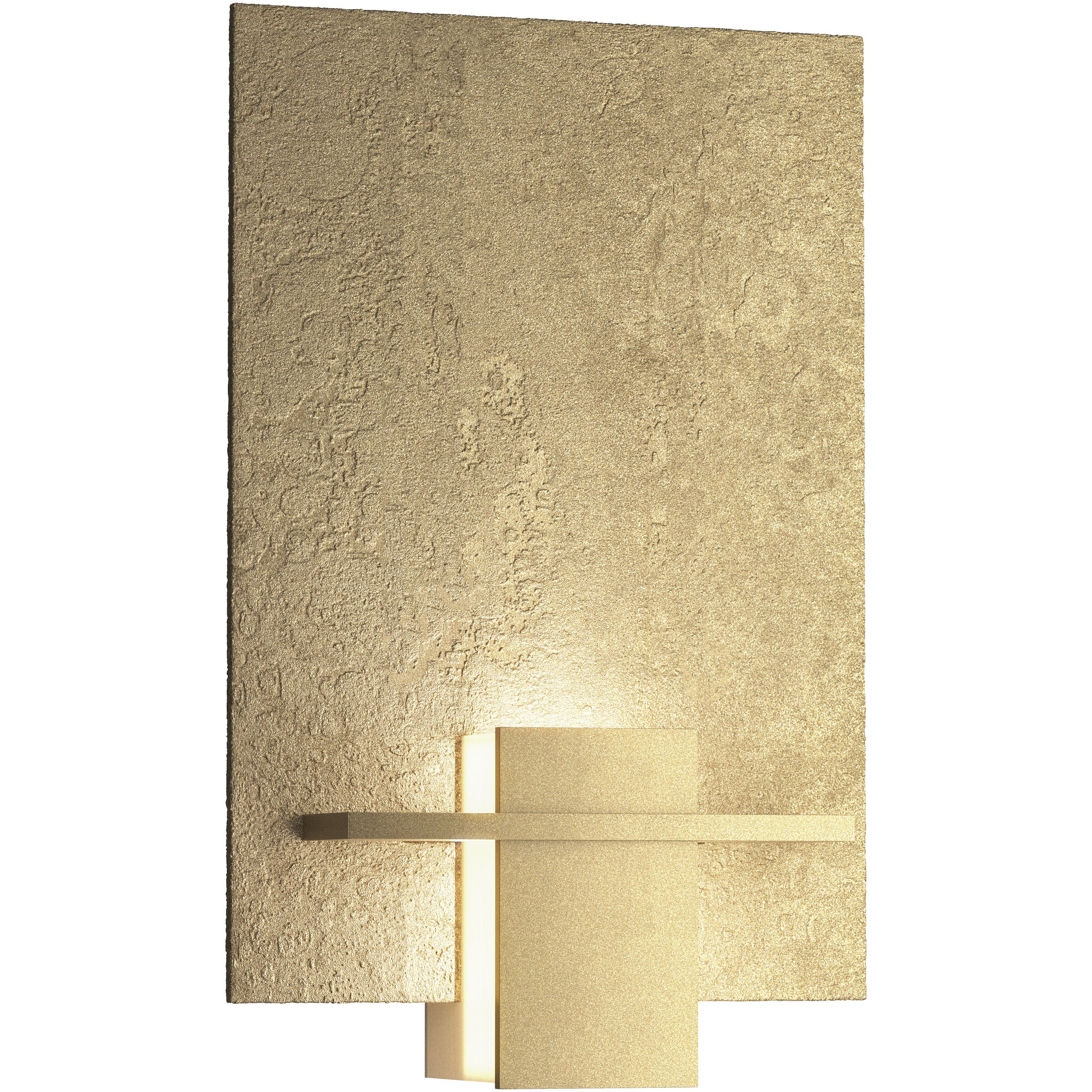Aperture 1 Light 8.1 inch Soft Gold ADA Sconce Wall Light in White Art
