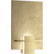 Aperture 1 Light 8.1 inch Soft Gold ADA Sconce Wall Light in White Art