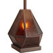 Artifact 22 inch 40 watt Dark Walnut and Espresso Bronze Table Lamp Portable Light