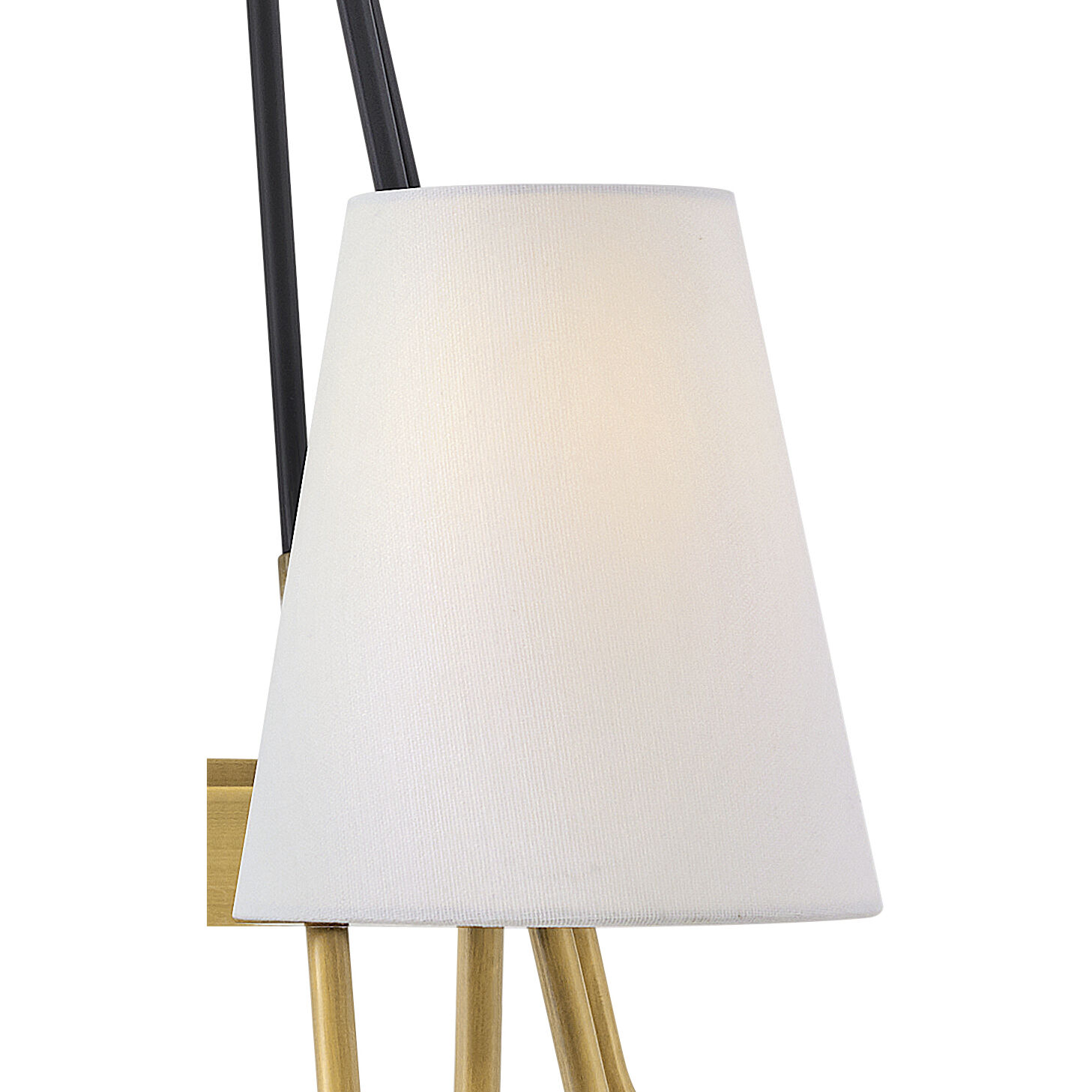 Aston 46.06 inch Heritage Brass Indoor Linear Chandelier Ceiling Light