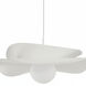 Paven LED 20 inch Matte White Pendant Ceiling Light