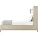 Montauk Lighthouse California King Bed, Wooden, Upholstered
