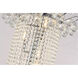 Canada 20 Light 44 inch Chrome Chandelier Ceiling Light