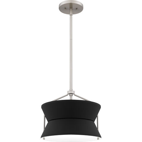 Nira 2 Light 13 inch Brushed Nickel Pendant Ceiling Light