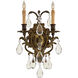 Jonathan 2 Light 12.25 inch Oxide Brass Wall Sconce Wall Light
