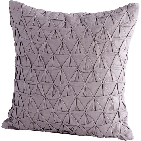 Ella 18 X 18 inch Grey Pillow Cover