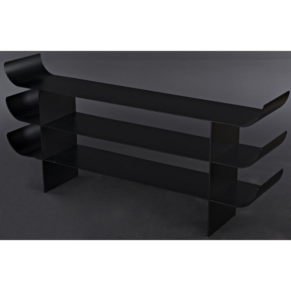 Kyoto 74 X 15 inch Matte Black Console
