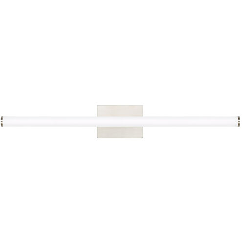 Lufe LED 36 inch Satin Nickel Bath Light Wall Light, Round