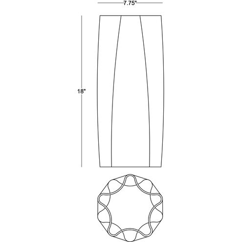 Eric 18 inch Vase