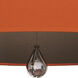 Williamsburg Custis 3 Light 25.5 inch Polished Nickel Pendant Ceiling Light in William Of Orange With Revolutionary Storm