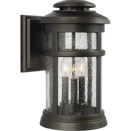 Sean Lavin Newport 3 Light 16 inch Antique Bronze Outdoor Wall Lantern