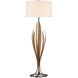 Neilos 69.25 inch 150 watt Antique Brass/Oil Rubbed Bronze Floor Lamp Portable Light
