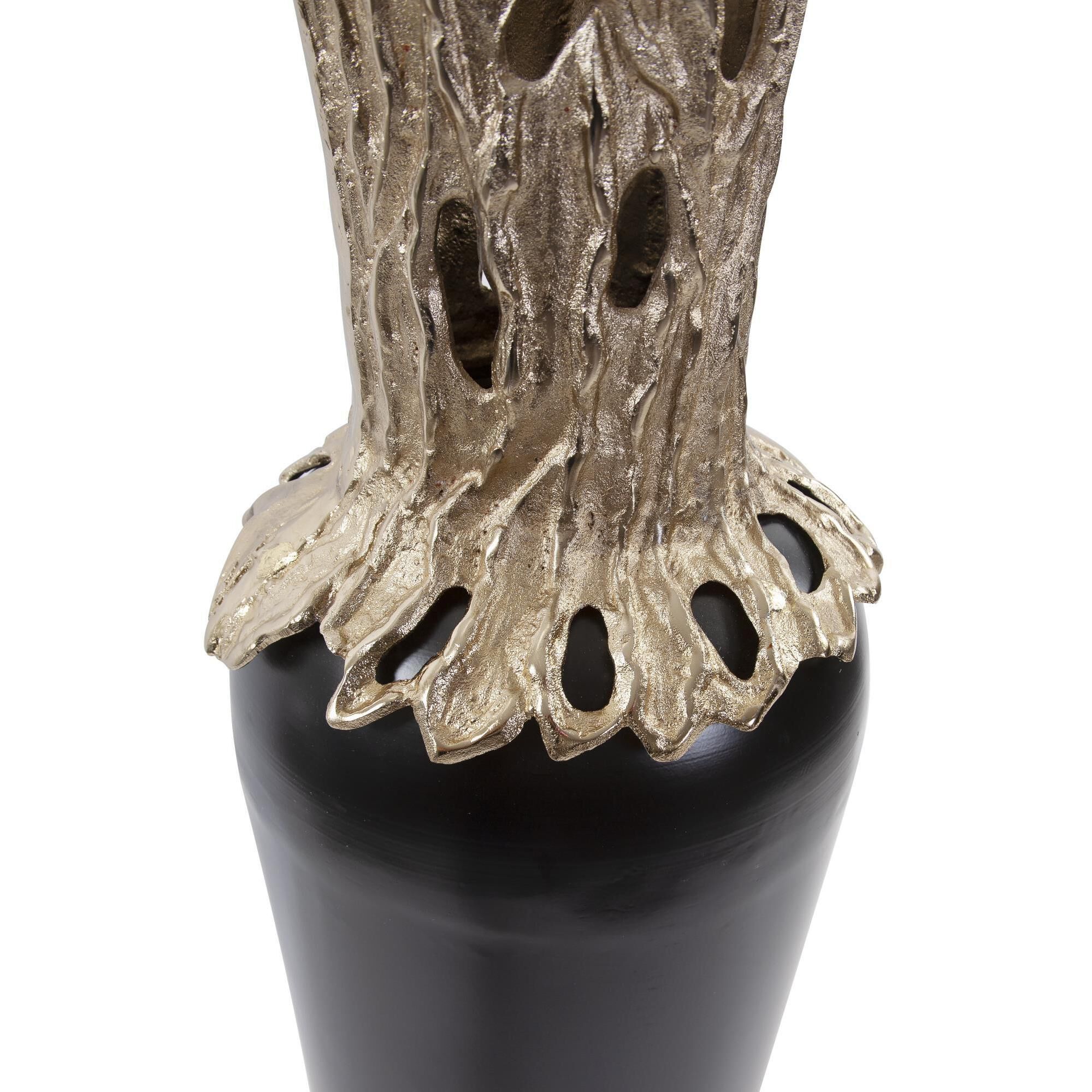 Black Zetian 50 X 12 inch Vase, Tall