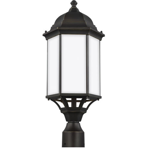 Sevier 1 Light 22.13 inch Antique Bronze Outdoor Post Lantern, Large