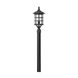 Freeport LED 20 inch Black Outdoor Post Lantern