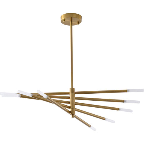 Canada LED 30 inch Gold Chandelier Ceiling Light