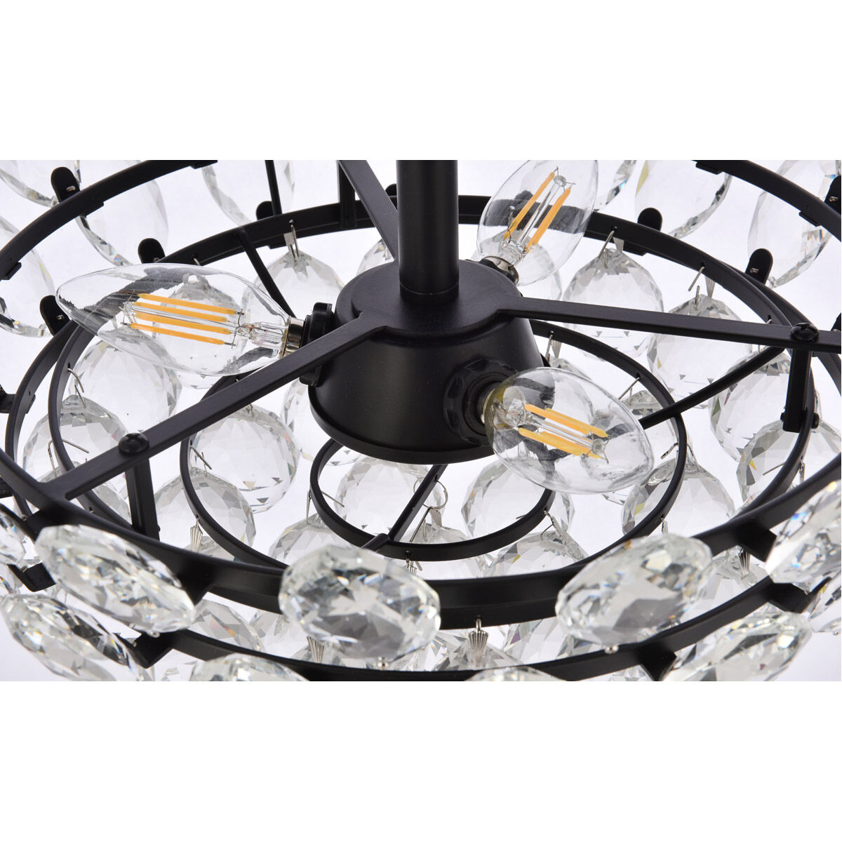 Emilia 3 Light 16 inch Black Pendant Ceiling Light