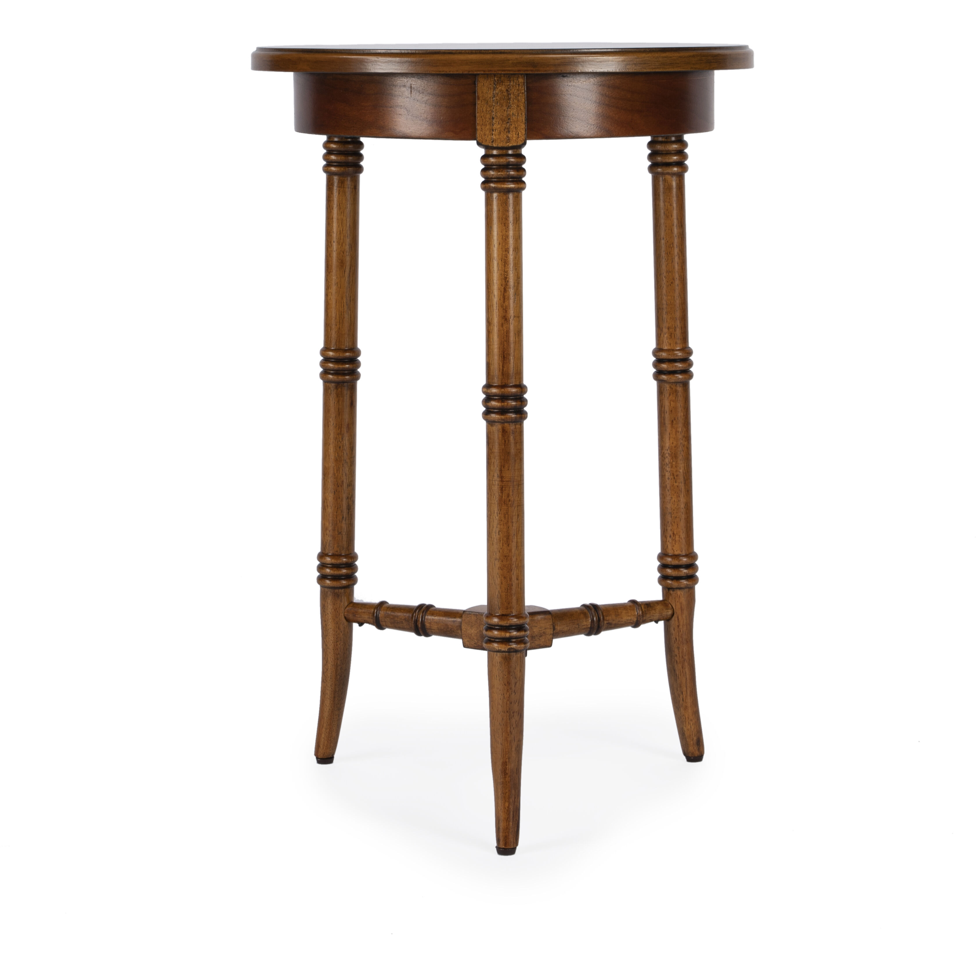 Isla Side Table in Medium Brown