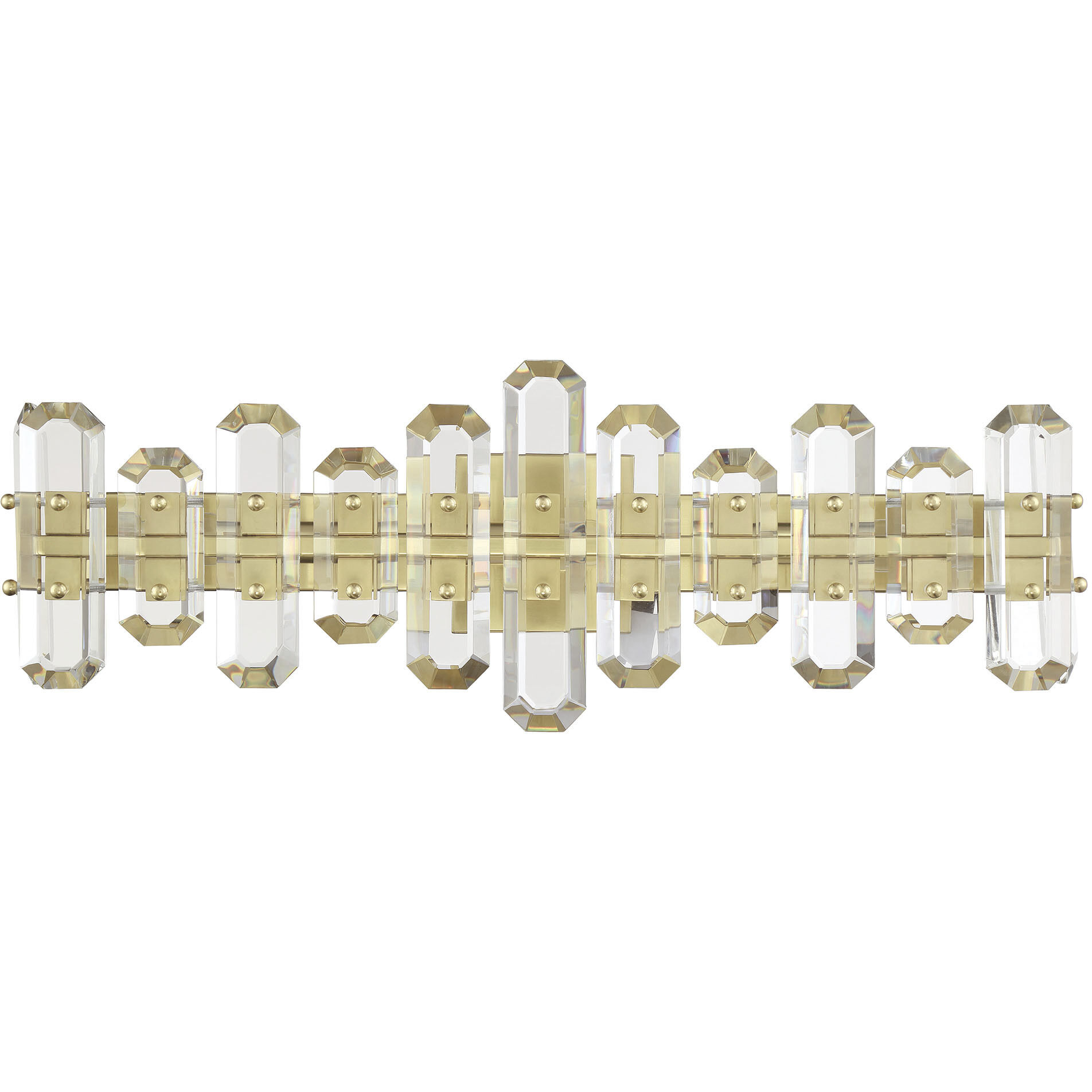 Bolton Bath Vanity Light Wall Light in Aged Brass