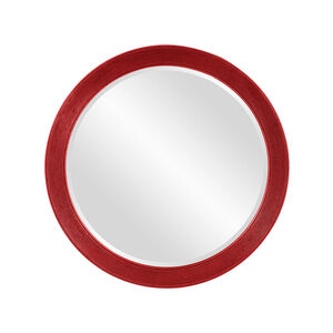 Virginia 36 inch Glossy Red Wall Mirror