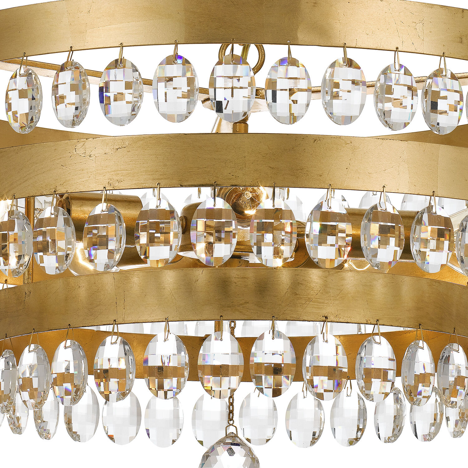 Perla 5 Light 22 inch Antique Gold Chandelier Ceiling Light