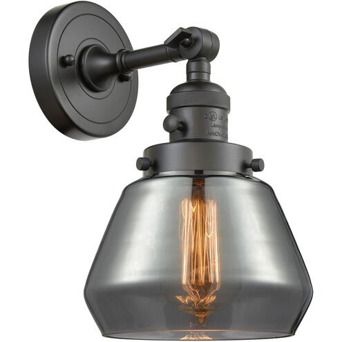 Franklin Restoration Fulton LED 7 inch Oil Rubbed Bronze Sconce Wall Light, Franklin Restoration