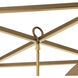 Lowcountry 5 Light Antique Brass and Old Gold Pendant Ceiling Light