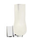 Fleur Sconce Wall Light in Chrome
