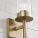 Mason 1 Light 5 inch Aged Brass Sconce Wall Light