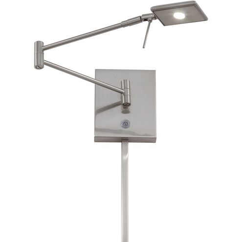 George's Reading Room 1 Light 13.75 inch Swing Arm Light/Wall Lamp