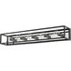 Kube 5 Light 39.5 inch Matte Black and Chrome Vanity Wall Light