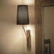 Diamond Sconce Wall Light in Black Shade