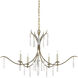 Marshallia 5 Light 38 inch Rustic Gold Chandelier Ceiling Light, Small