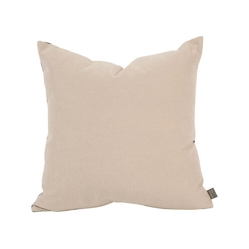 Square 20 inch Oxford Slate Pillow, with Down Insert