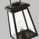 Founders 1 Light 17.25 inch Antique Bronze Outdoor Post Lantern