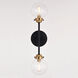 Orbit LED 5 inch Muted Brass and Oil Rubbed Bronze Wall Light in 2