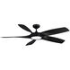 Blade Runner 54 inch Black Ceiling Fan