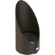 Varia Textured Architectural Bronze Long Cowl, Adjustable