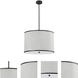 Prudy 4 Light 24 inch Matte Black Pendant Ceiling Light