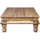 Hargett 60 X 17 inch Reclaimed Pine and Dark Bronze Coffee Table