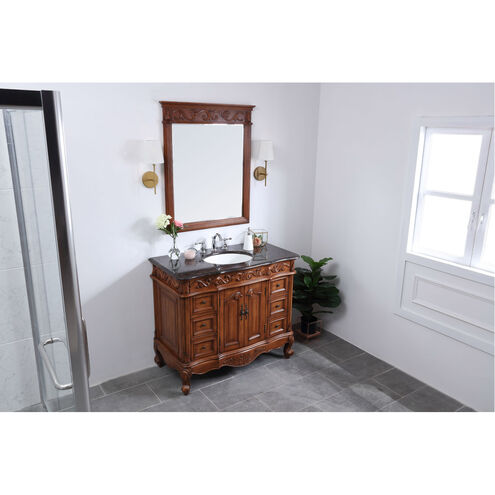 Oakland 84 X 22 X 72 inch Teak Vanity Sink Set