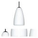 Riva 9 1 Light Black Cord Pendant Ceiling Light
