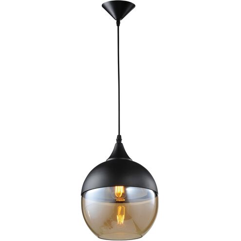 Robertson Blvd. 1 Light 8 inch Black Pendant Ceiling Light