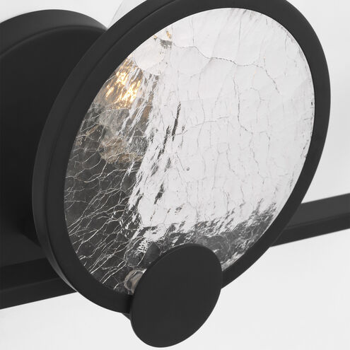 Cooper 3 Light 24 inch Midnight Black Wall Bath Fixture Wall Light