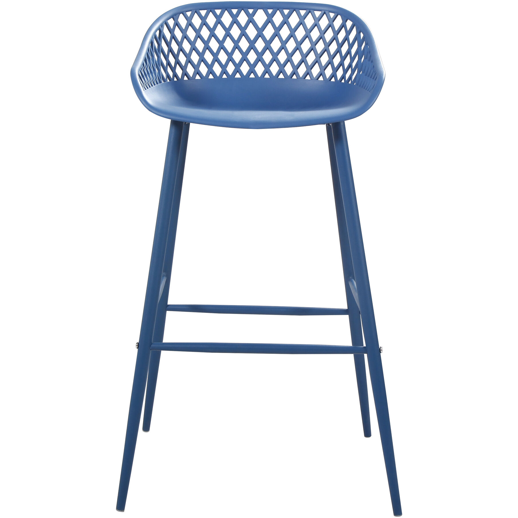 Piazza 37 inch Blue Outdoor Barstool