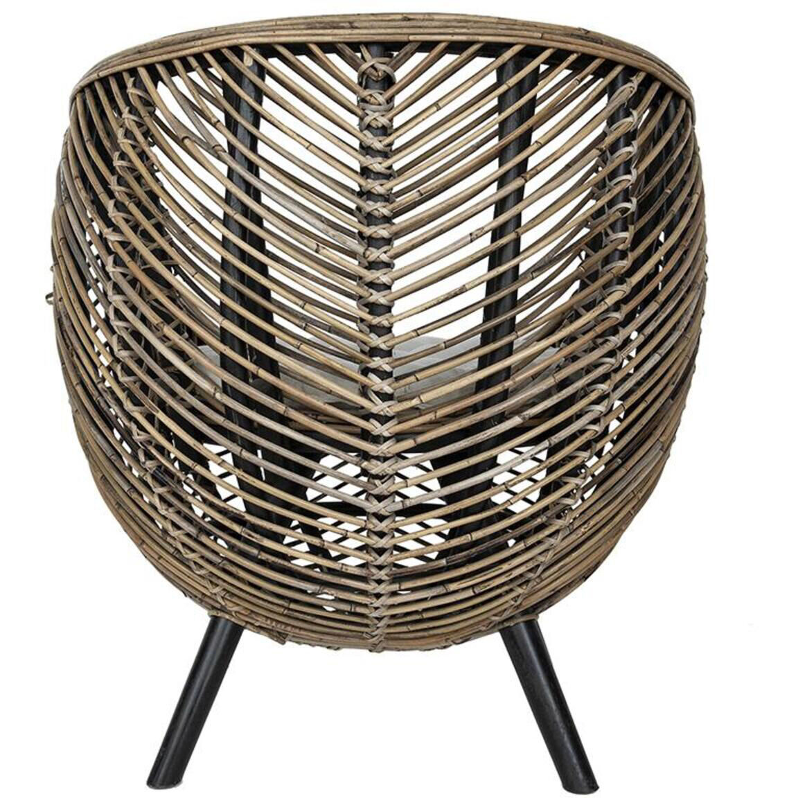 Gogo Brown Chair, With Cushion