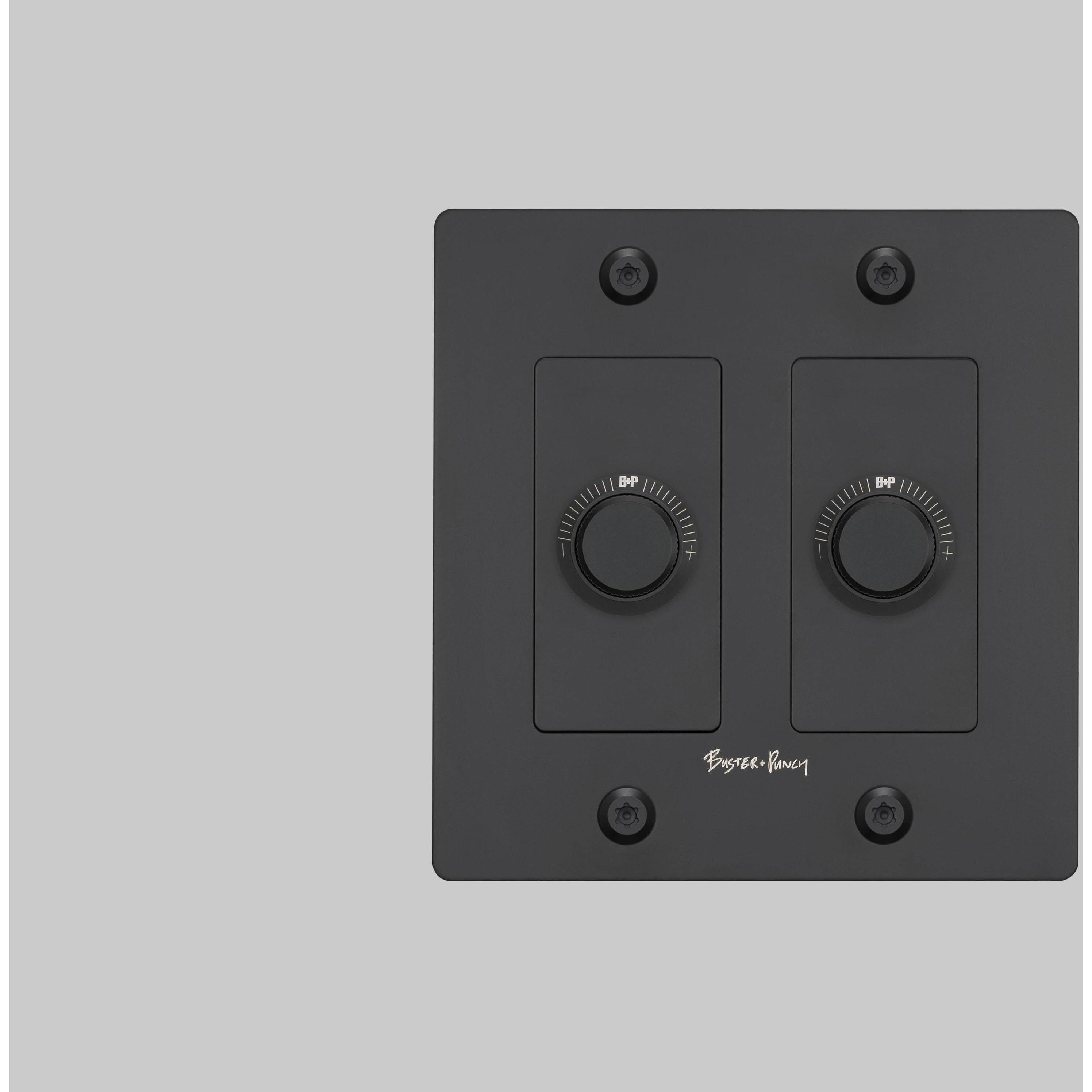 2G 100-120 Black Dimmer Switch, LED