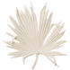 Island Leaf Off White Table Object