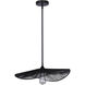 Georgia 1 Light 20 inch Black Pendant Ceiling Light