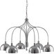 Gambol 6 Light 39 inch Chrome Chandelier Ceiling Light